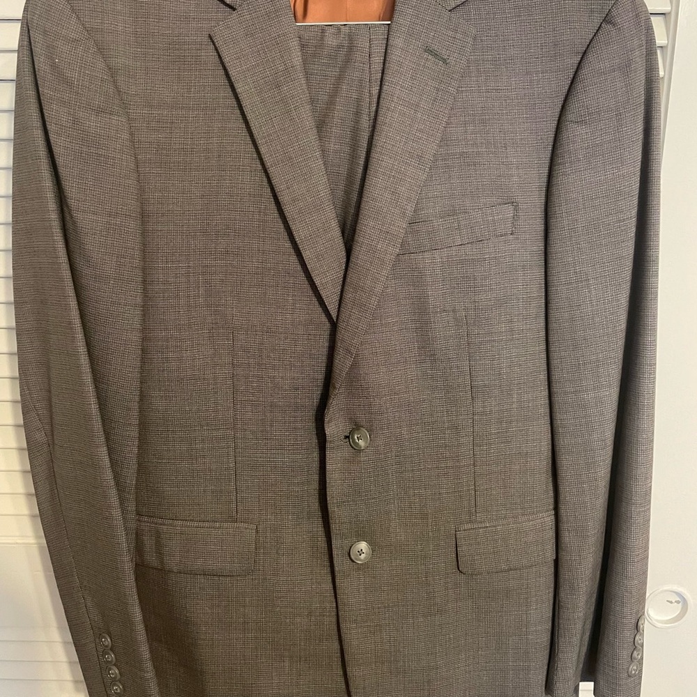 Jos A Bank Brown Suit